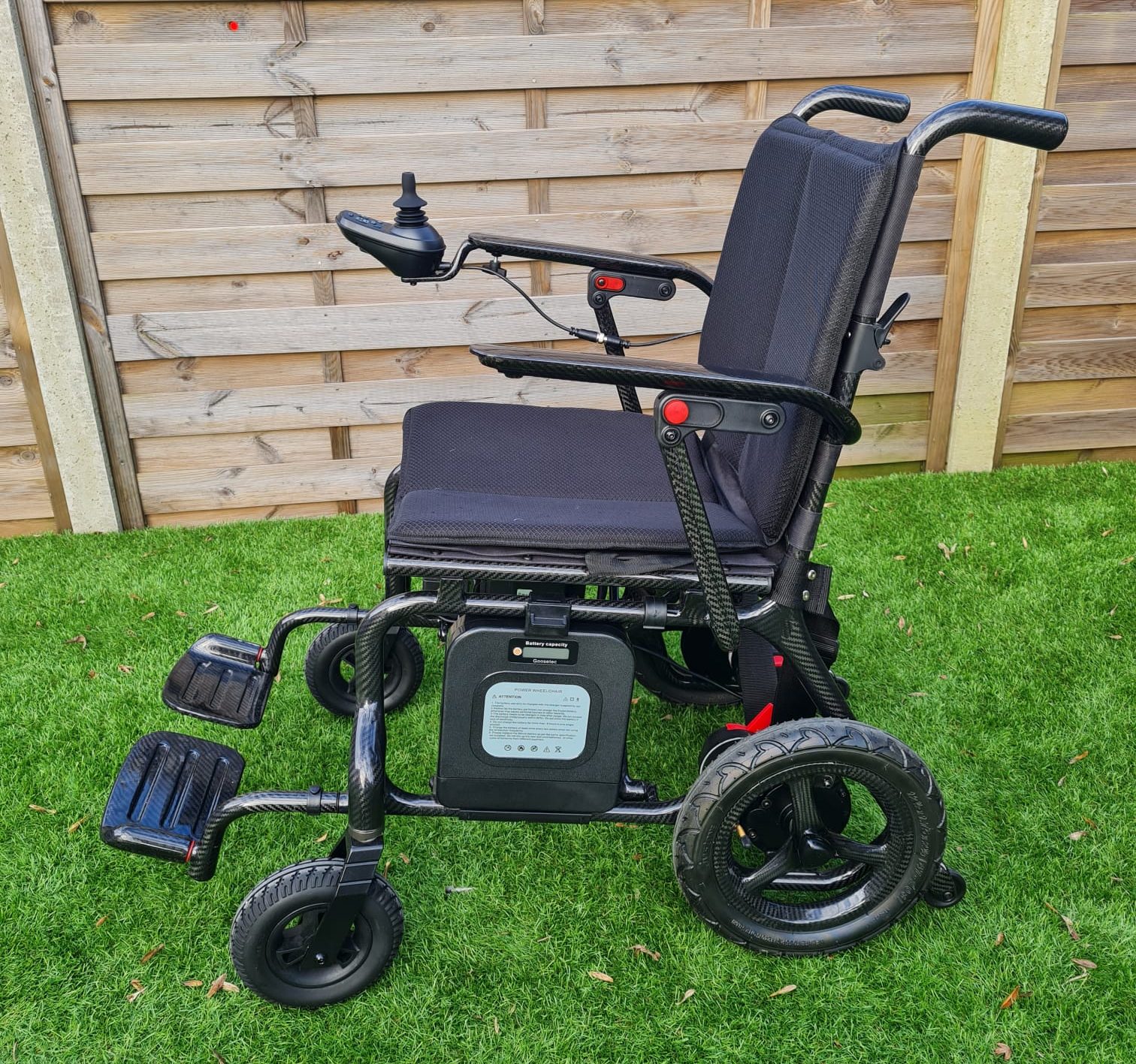 EeZeeGo-LW3 Carbon Lightweight Folding Electric Wheelchair - Image 5