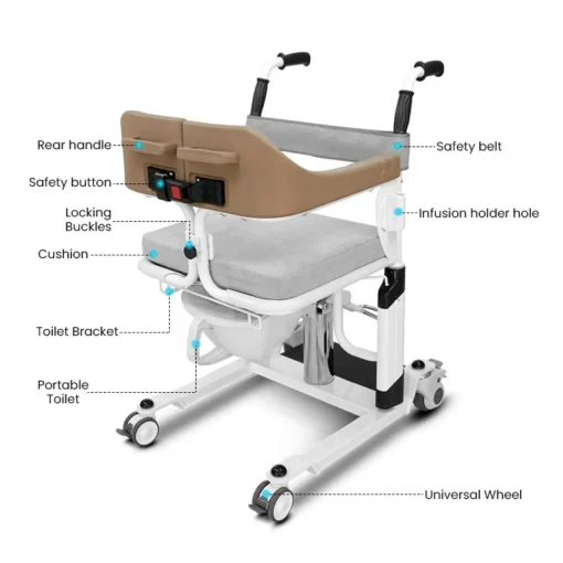 EeZeeGo-TC2 3 in 1 Transfer Chair - Image 4